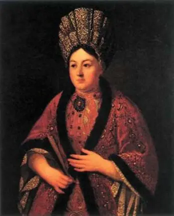 Мария Яковлевна Строганова Художник И Никитин Строгановское шитье XVII в - фото 98