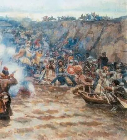 Покорение Сибири Ермаком Художник В И Суриков Герб рода Демидовых князей - фото 105