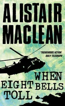 Alistair MacLean When Eight Bells Toll обложка книги