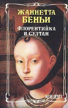 Жаннетта Беньи Флорентийка и султан обложка книги