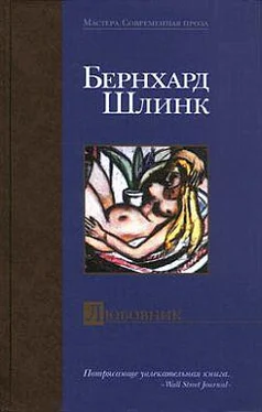 Бернхард Шлинк Любовник обложка книги