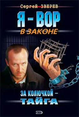 Сергей Зверев За колючкой – тайга обложка книги