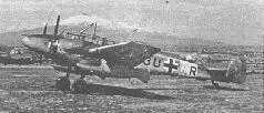 Мессершмитт Bf 110D3 из состава 7 Z G 27 на сицилийском аэродроме перед - фото 13