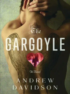 Andrew Davidson The Gargoyle обложка книги