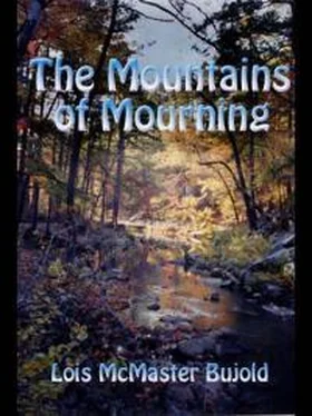 Лоис Буджолд The Mountains of Mourning обложка книги