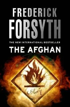 Frederick Forsyth The Afghan обложка книги