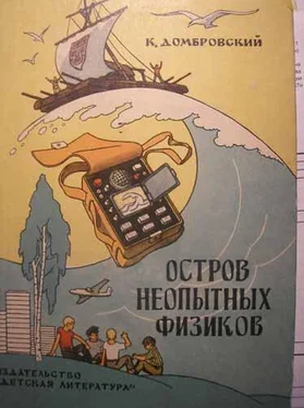 Кирилл Домбровский Остров неопытных физиков обложка книги