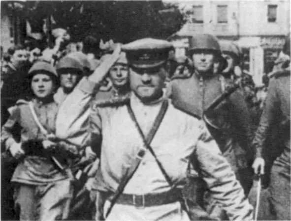 Жители освобожденного Белграда восторженно встречают Красную Армию 1944 г - фото 19