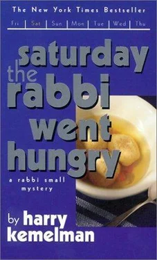 Harry Kemelman Saturday the Rabbi Went Hungry обложка книги