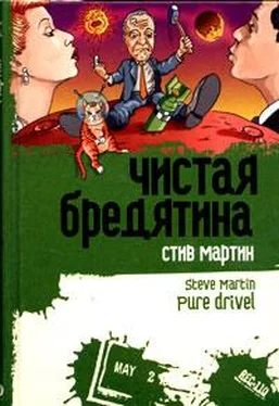 Стив Мартин ЧИСТАЯ БРЕДЯТИНА обложка книги