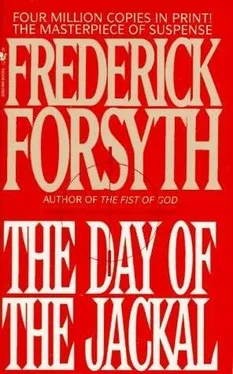 Frederick Forsyth The Day of the Jackal обложка книги