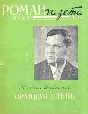 Михаил Бубеннов Орлиная степь обложка книги