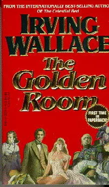 Irving Wallace The Golden Room обложка книги