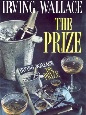 Irving Wallace The Prize обложка книги