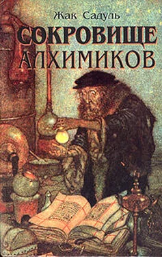 Жак Садуль Сокровище алхимиков обложка книги