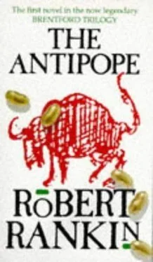 Robert Rankin The Antipope обложка книги