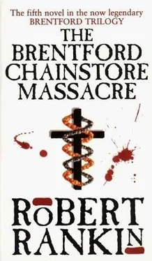 Robert Rankin The Brentford Chainstore Massacre обложка книги