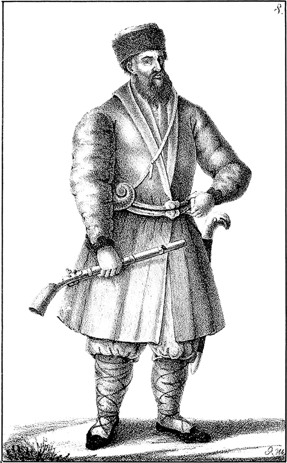 Казак верховых станиц Иллюстрация из книги А И Ригельмана История или - фото 17