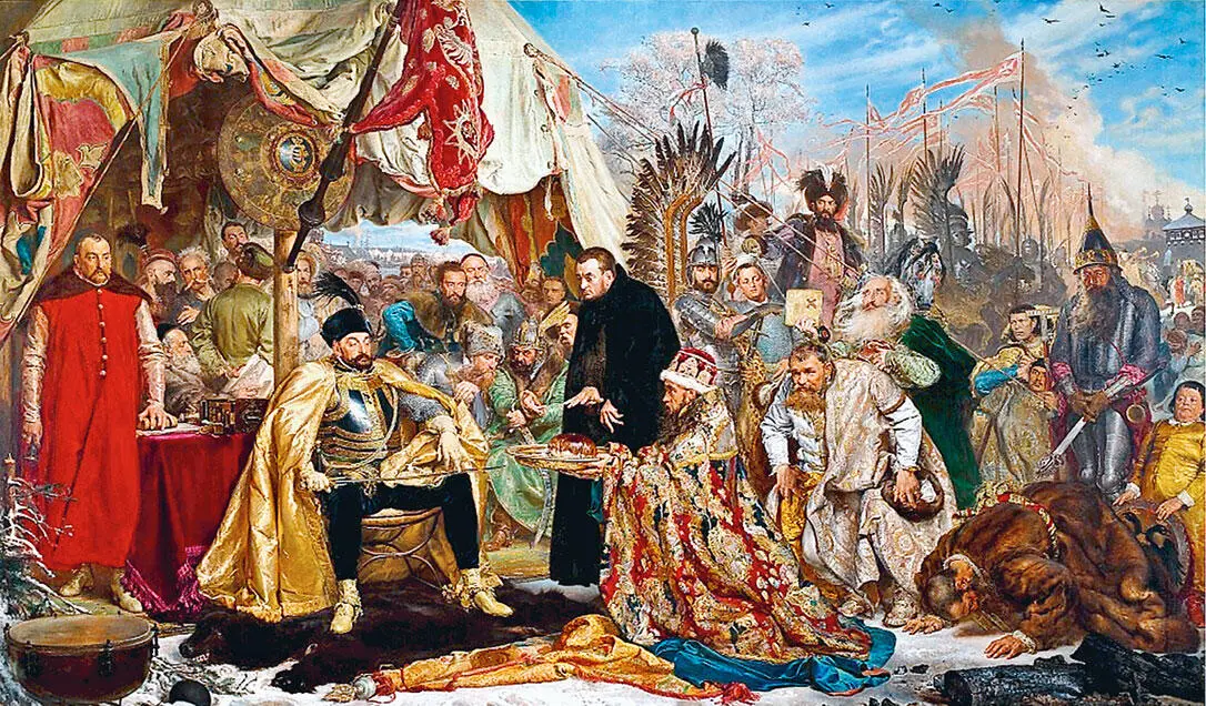 Ян Матейко Стефан Баторий под Псковом В центре композиции расположена - фото 88
