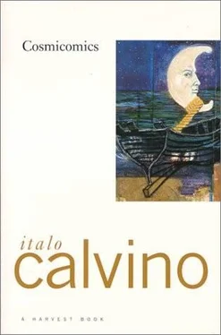 Italo Calvino Cosmicomics обложка книги