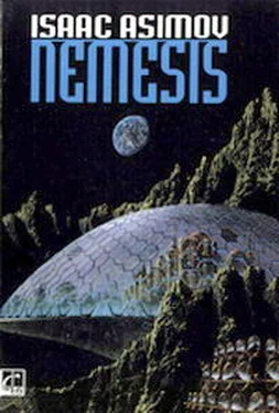 Issac Asimov Nemesis обложка книги