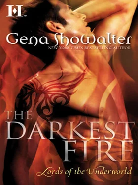 Gena Showalter The Darkest Fire обложка книги