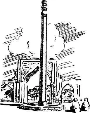 Этот железный столб установлен в городе Дели в Индии полторы тысячи лет назад - фото 12