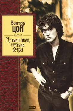 Виктор Цой Музыка волн, музыка ветра обложка книги