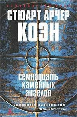 Стюарт Коэн Семнадцать каменных ангелов обложка книги