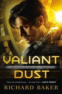 Ричард Бейкер Valiant Dust обложка книги