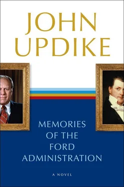 Джон Апдайк Memories of the Ford Administration обложка книги