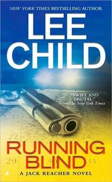 Lee Child Running Blind обложка книги