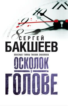 Сергей Бакшеев Осколок в голове обложка книги