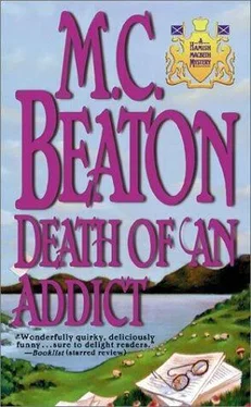 M. Beaton Death Of An Addict обложка книги