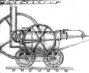 Рис 55 Локомотив Тревитика 1805 год Локомотивы были дороги как в - фото 55