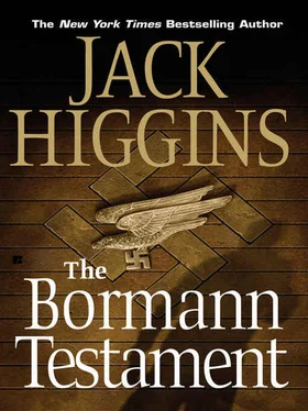 Jack Higgins The Bormann Testament (The Testament of Caspar Schultz) обложка книги
