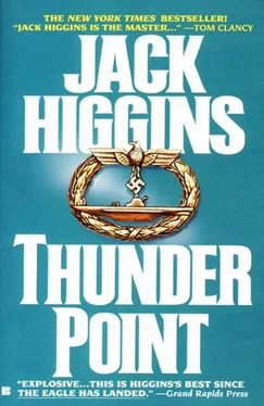 Jack Higgins Thunder Point обложка книги