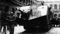 Немецкий штурмовой танк A7V штурмваген Вотан 1918 г 2 Передвижение - фото 1