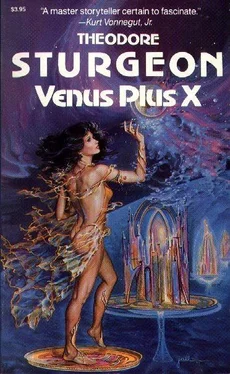 Теодор Старджон Венера плюс икс (Venus Plus X) обложка книги