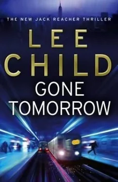 Lee Child Gone Tomorrow обложка книги