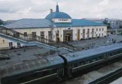 На церемонию открытия новых тайшетских путей мы поехали вместе с бывшим - фото 5