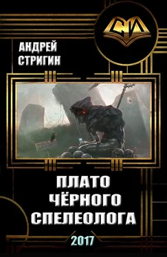 Андрей Стригин Плато чёрного спелеолога обложка книги