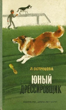 Лидия Острецова Юный дрессировщик обложка книги