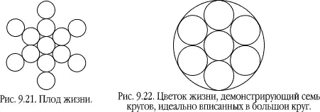 Если вы возьмете половину радиуса центрального круга и начертите новый круг - фото 18