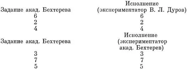 Обстановка опытов задуманные цифры писались на бумаге причем при опытах - фото 9