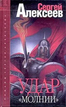 Сергей Алексеев Удар «Молнии» обложка книги