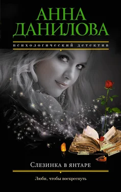Анна Данилова Слезинка в янтаре обложка книги