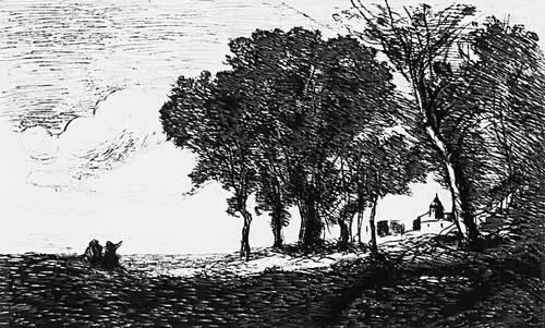 К Коро В дюнах Воспоминания о Гаагском лесе 1869 И А Фомин Рим - фото 32