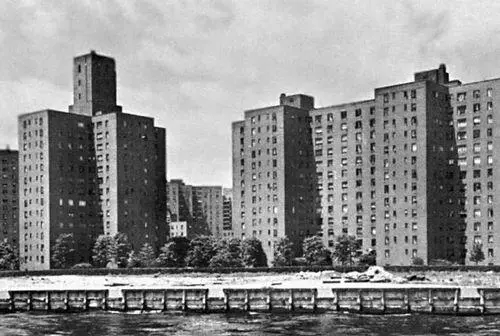 Манхаттан застройка 1940х гг в Гарлеме Агломерация НьюЙорка НьюЙорк - фото 7