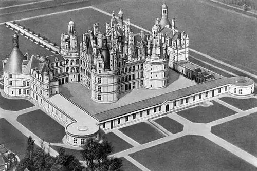 Замок Шамбор Франция Начат в 1519 Луаре ЛуареLoiret департамент в - фото 5